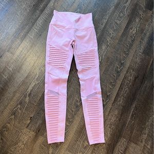 ALO Yoga Moto leggings, size Small